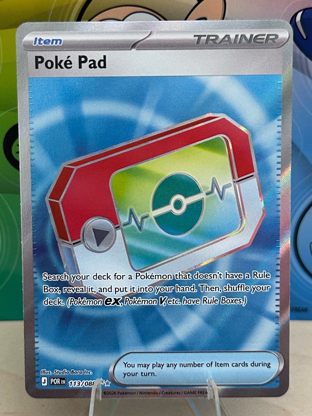 Pokémon TCG Poke Pad - 113/088 - ME03: Perfect Order (POR) Mint/NM